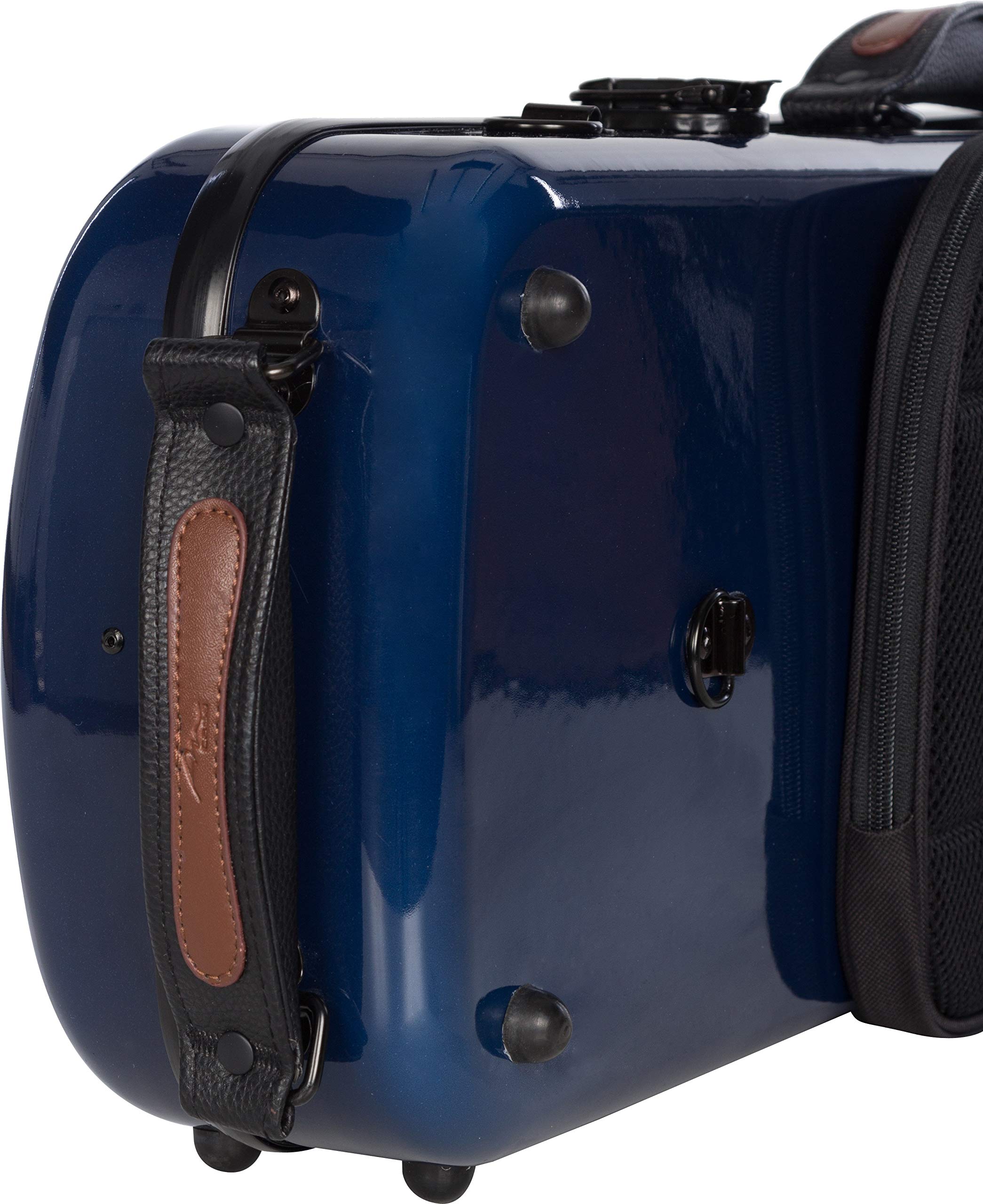 Geigenkoffer Glasfaser Oblong 4/4 navy blue - cream M-Case