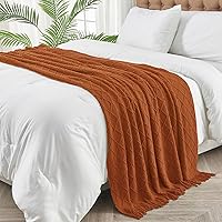 Vista 235 de inhand Knitted Throw Blankets for Couch and Bed, Soft Cozy Knit Blanket with Tassel, Black Lightweight Decorative Blankets and Throws, Farmhouse