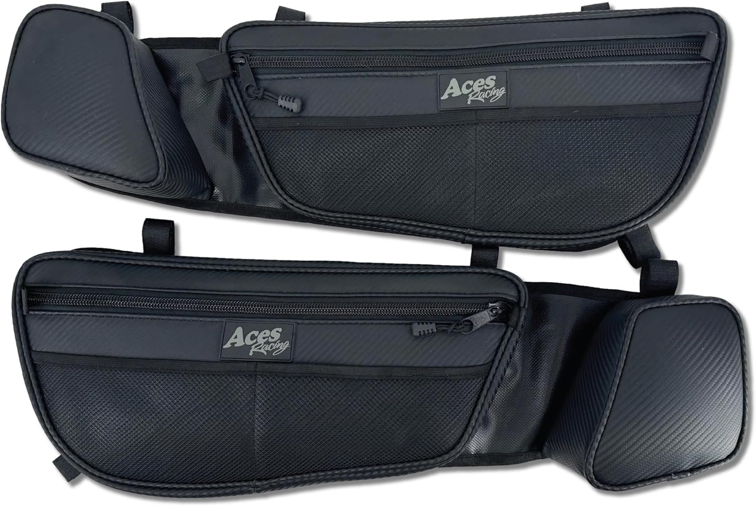 AAAA Aces Racing Door Bags Compatible with Canam X3 2017+ DS Turbo RR R XRS XRC With Knee Pad (Front or 2 Seat)