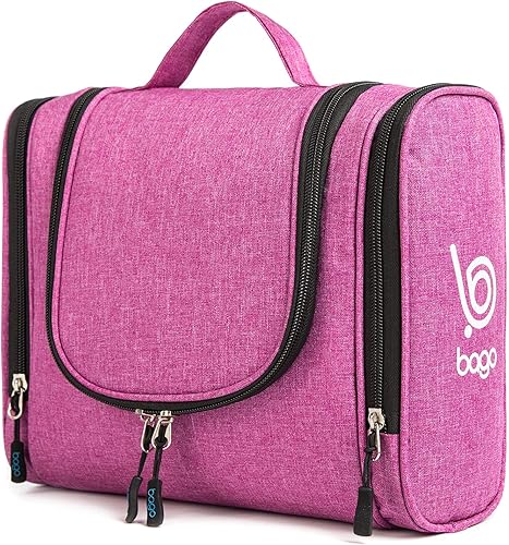 Miniatura 65 de Bago Neceser de viaje para mujeres y hombres, tamaño XL, impermeable, para colgar y artículos de aseo personal, bolsa de aseo grande para baño