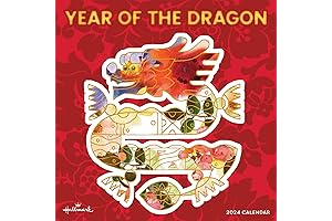 TF PUBLISHING 2024\ \Year of the Dragon Wall Calendar