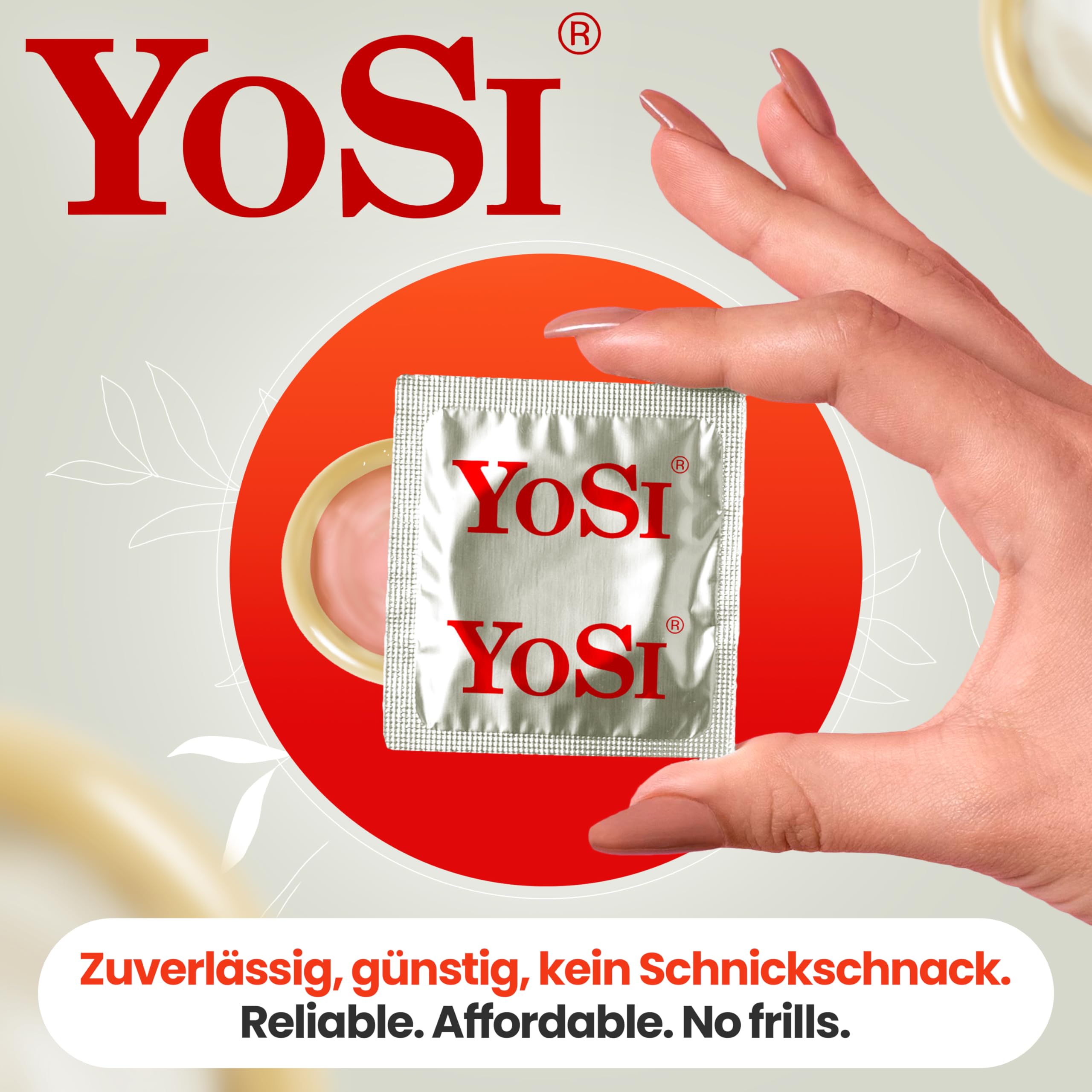200 préservatifs de la marque YOSI « Ribbed » - Texture côtelée - offrent une stimulation supplémentaire - Ajustement régulier - 53 mm de largeur - Préservatifs ribbed - 200 pièces (4 x 50 pièces)