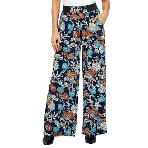 Floral Magic Pantz Pants for Women Fashion Multicolor