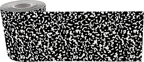 Miniatura 2 de Teacher Created Resources Composition - Borde enrollado recto  50 pies  Decora tablones de anuncios, paredes, escritorios, ventanas, puertas,