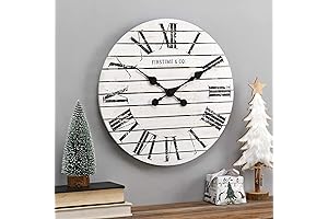 Transform Your Space with the FirsTime & Co. Large Farmhouse Wall Clock