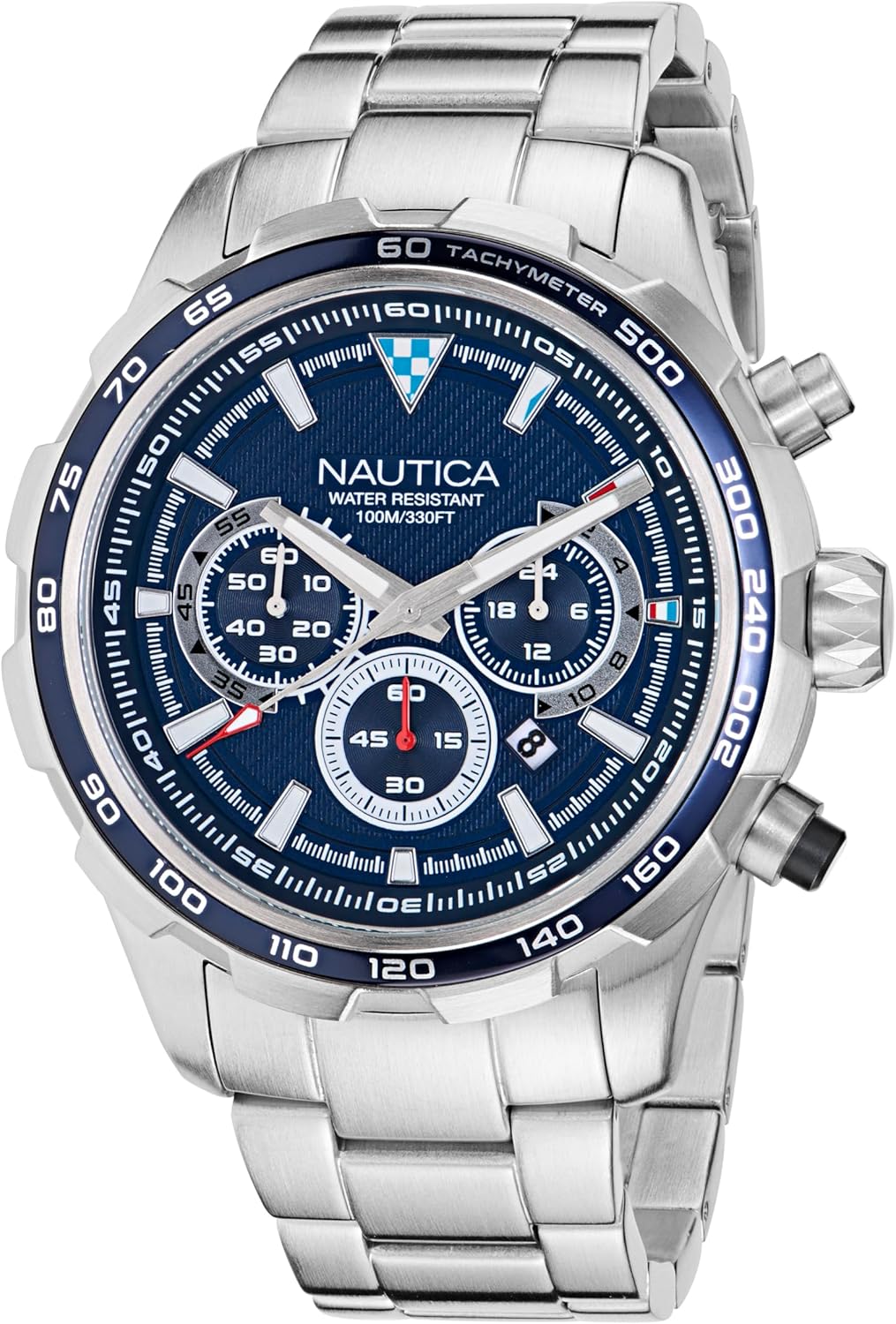 Nautica Men's NST Chronograph 46mm Watch