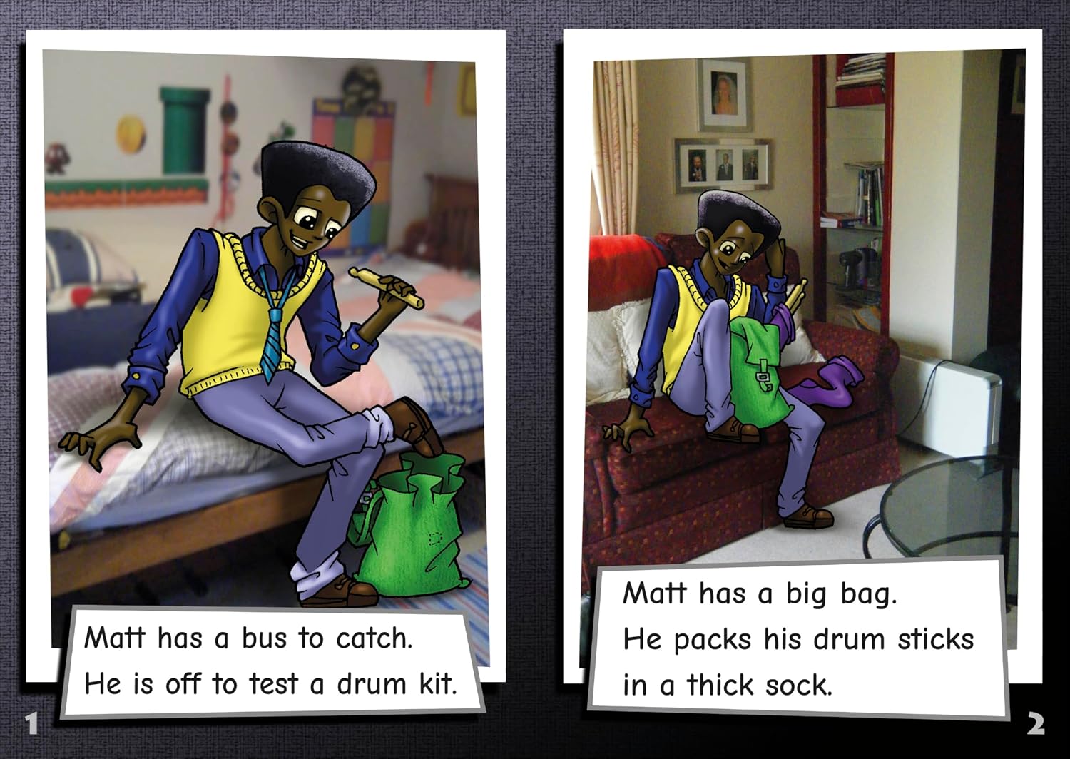 Phonic Books Moon Dogs Set 2: Decodable Books for Older Readers (CVC Level, Consonant Blends and Consonant Teams) (Phonic Books Catch-Up Decodable Readers)