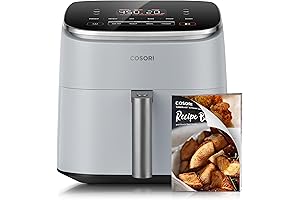 Cruxgg Air Fryer 9 Qt Trizone Air Fryer