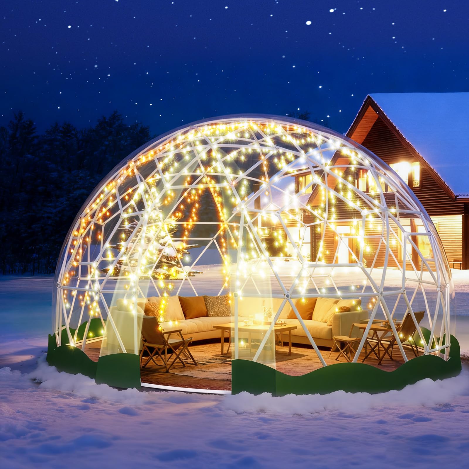 12FT Garden Dome Tent (MAPONEEN)