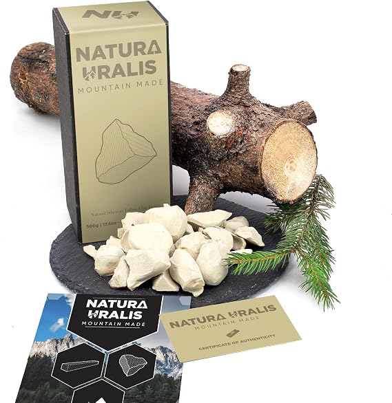 natura uralis siberian yellow clay 500 g natural yellow tone pastel to golden yellow - amazing crunch satisfying earthy velvet and firm texture asmr experience