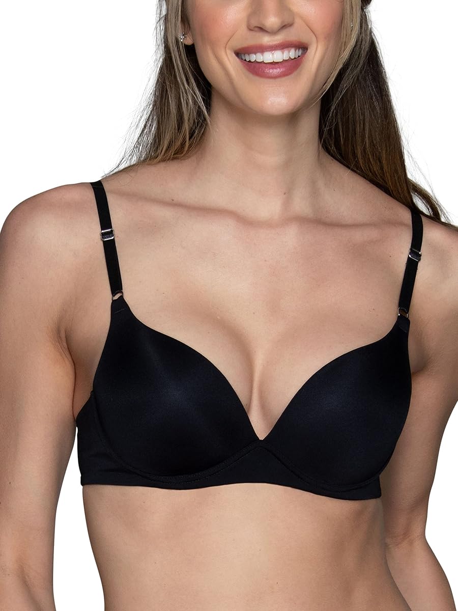 Vanity Fair Women's Wireless Push Up Bra, Adds Up to One Full Cup Size, Bras for Women No Underwire
