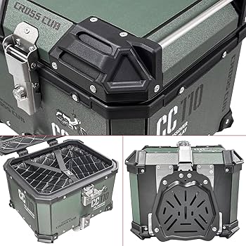 Amazon | JISYIWOWバイク用リアボックス ト サイドボックス 適用