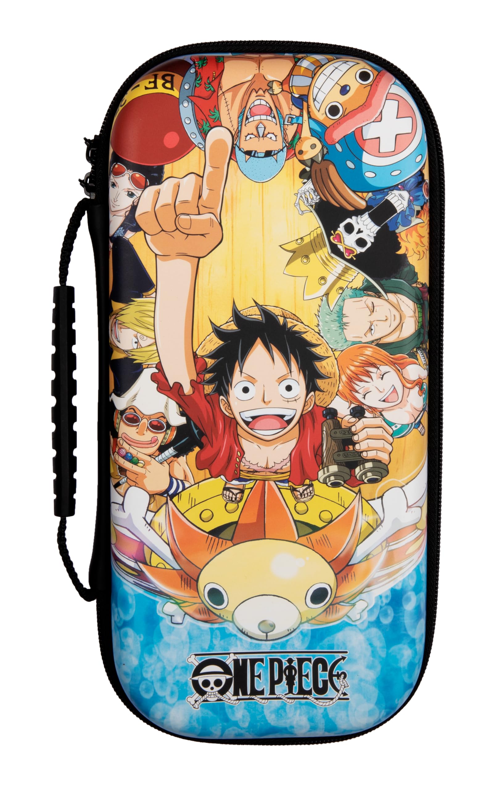 Pacchetto di accessori da gioco Konix One Piece Gamer per Nintendo Switch e Switch OLED - Custodia protettiva - Controller cablato