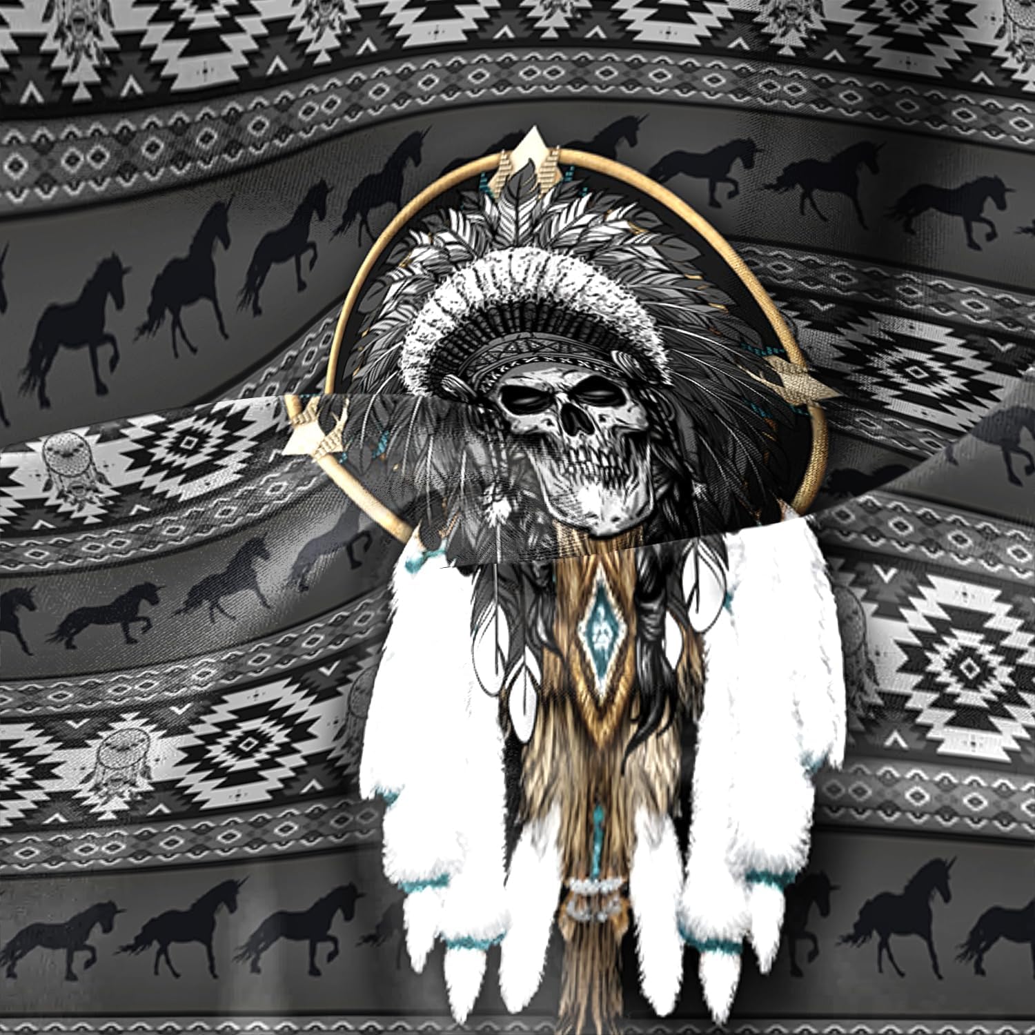 Personalized Native Tribal Hoodie, Indian Print Sweatshirt for Men & Women, Comfortable & Fashionable Casual Wear S-5XL - Image 7