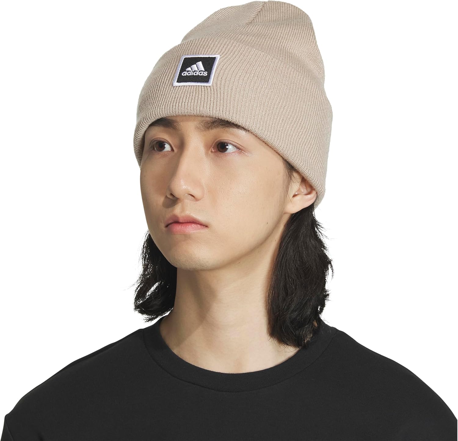 adidas Men's Wide Cuff Fold Fold Beanie Discontinued
