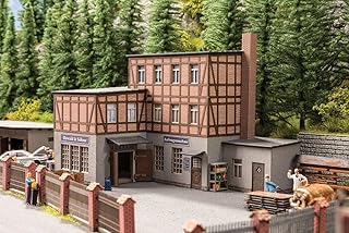 Noch HO Oswald & Sons Plumbing Factory Laser-Cut Card Kit