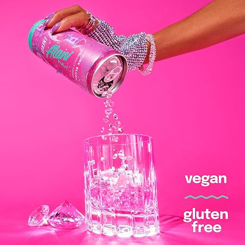 Miniatura 166 de Alani Nu WATERMELON WAVE, bebidas energéticas bajas en calorías, sin azúcar, 200 mg de cafeína, biotina, vitaminas B, cero azúcar, 10 calorías