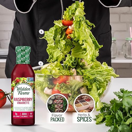 Vista 48 de Walden Farms Buffalo Ranch - Aderezo y salsa – Sin calorías, sin gluten, bajo en carbohidratos, apto para dieta cetogénica, sin azúcar, sin grasa