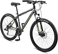 Mongoose Montana Sport Mountain Bike: 21-Speed Drivetrain, Disc Brakes, 27.5" Wheels for Trails & Neighborhood Rides