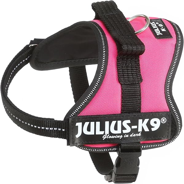 Julius-K9 162DPN-MM Pettorina K9, Rosa Scuro - 2