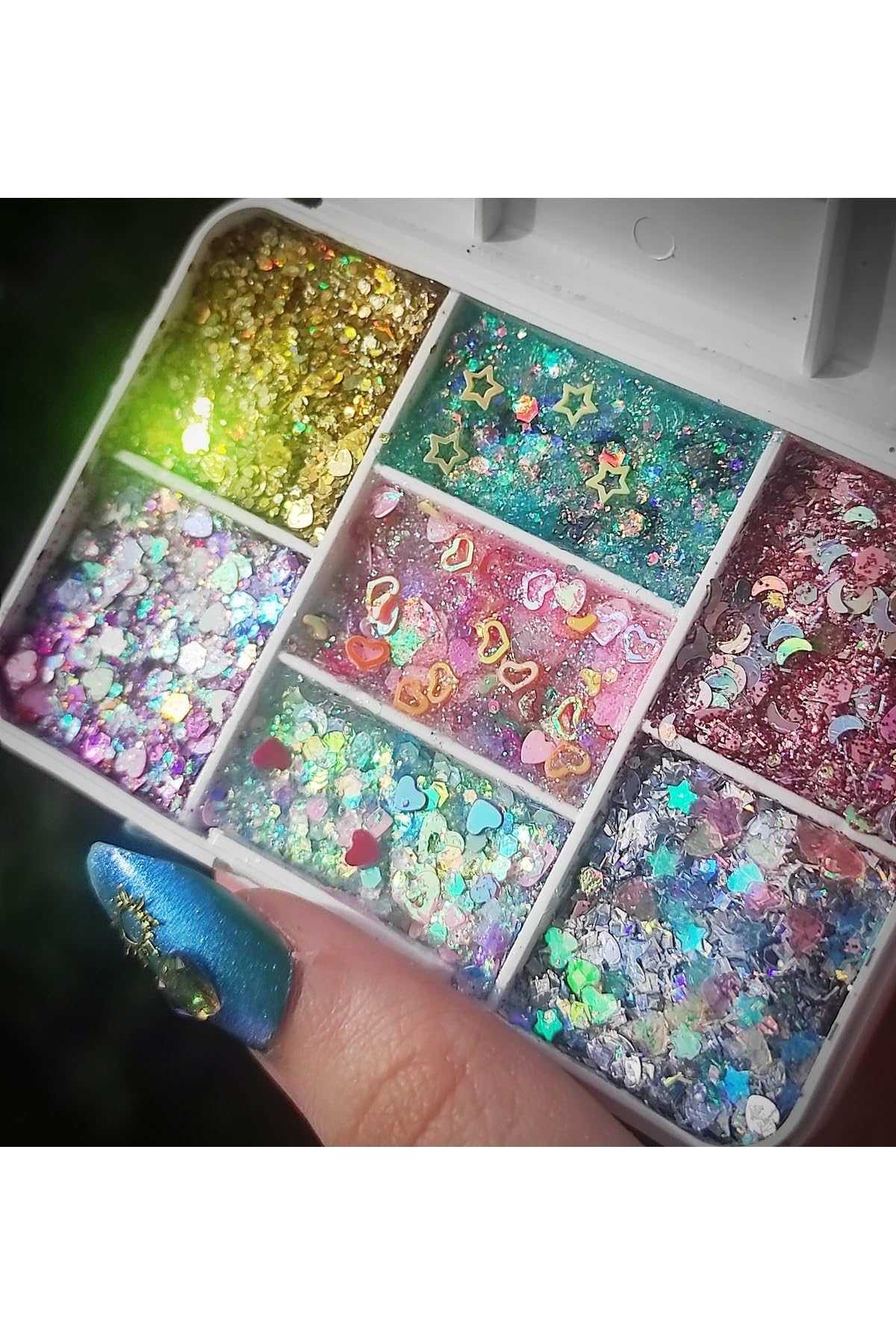 Hb Tasarım Glitter Jel Far Kremsi Jel Simli Far Paleti, 7242885299668