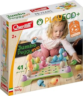Quercetti Jumbo Peggy EVO Play Bio 41 Stück