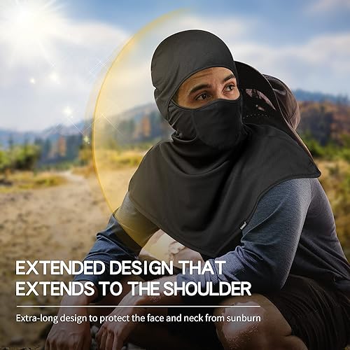 Miniatura 3 de Balaclava - Summer Sun Protection Motorcycle Fishing Sun mask Breathable Windproof Long Face Mask for Men Women