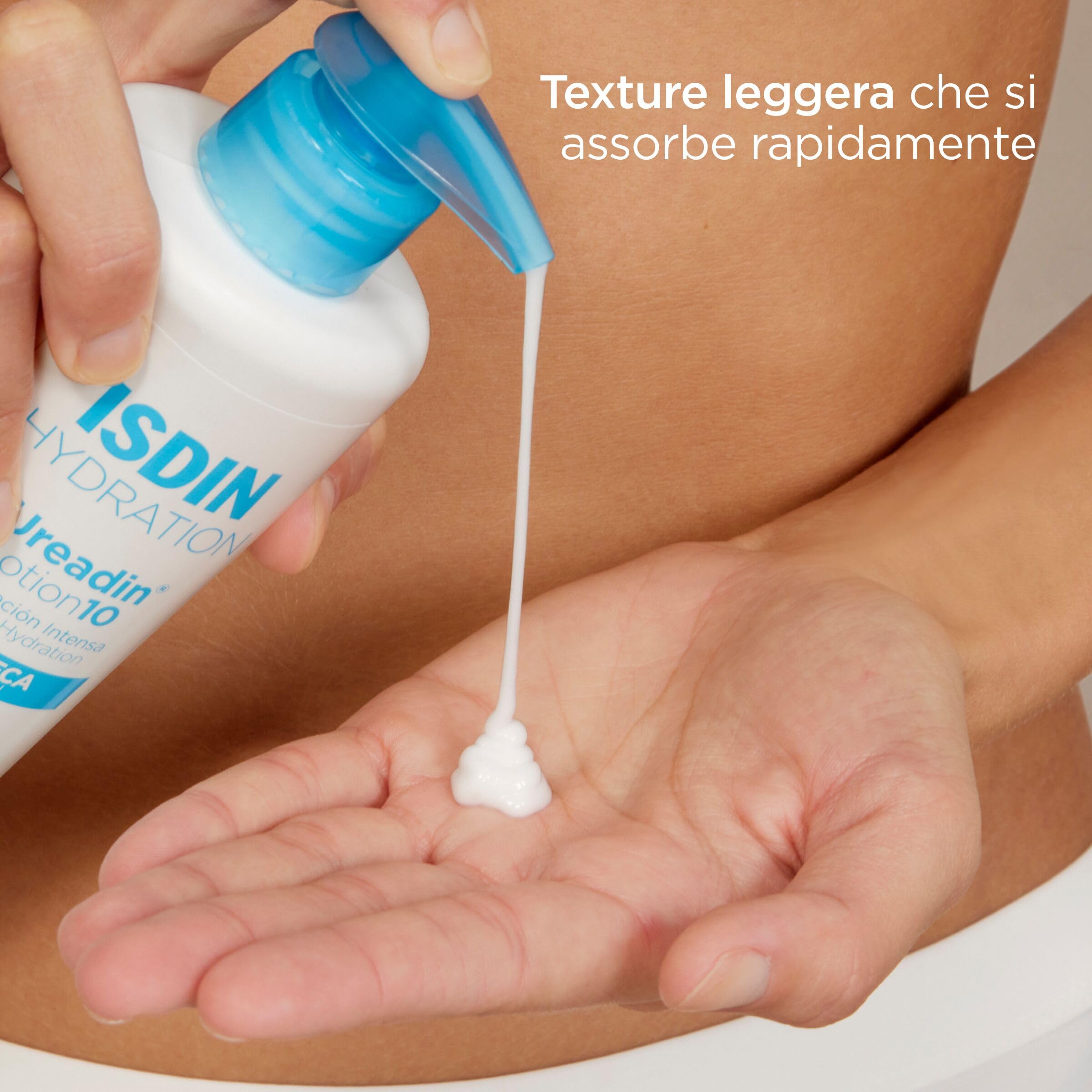 ISDIN Ureadin Lotion10 (400 ml) | Lozione Idratante con 10% Urea | Idrata Intensamente e Aiuta ad Alleviare la Sensazione di Tensione | Consigliata per Pelli Secche