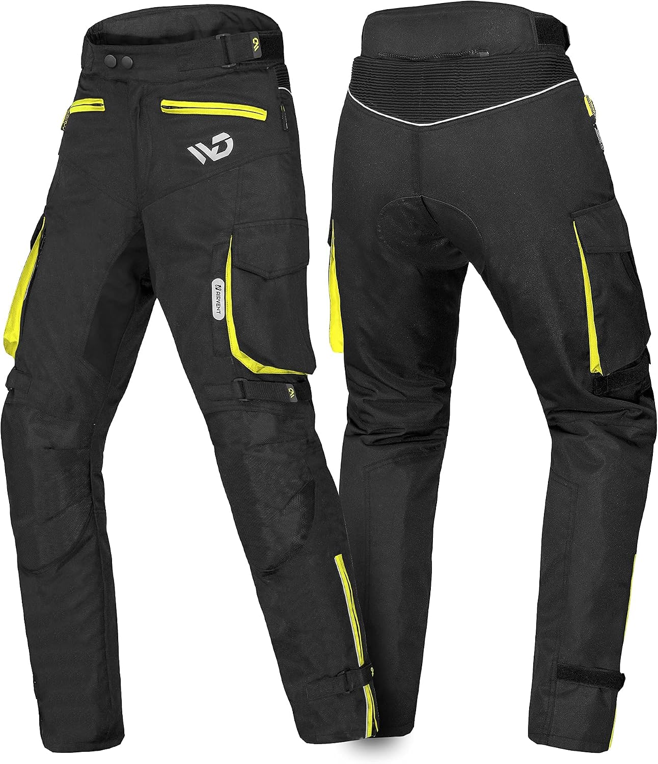 WD Motorsports Textile Motorcycle Pants 