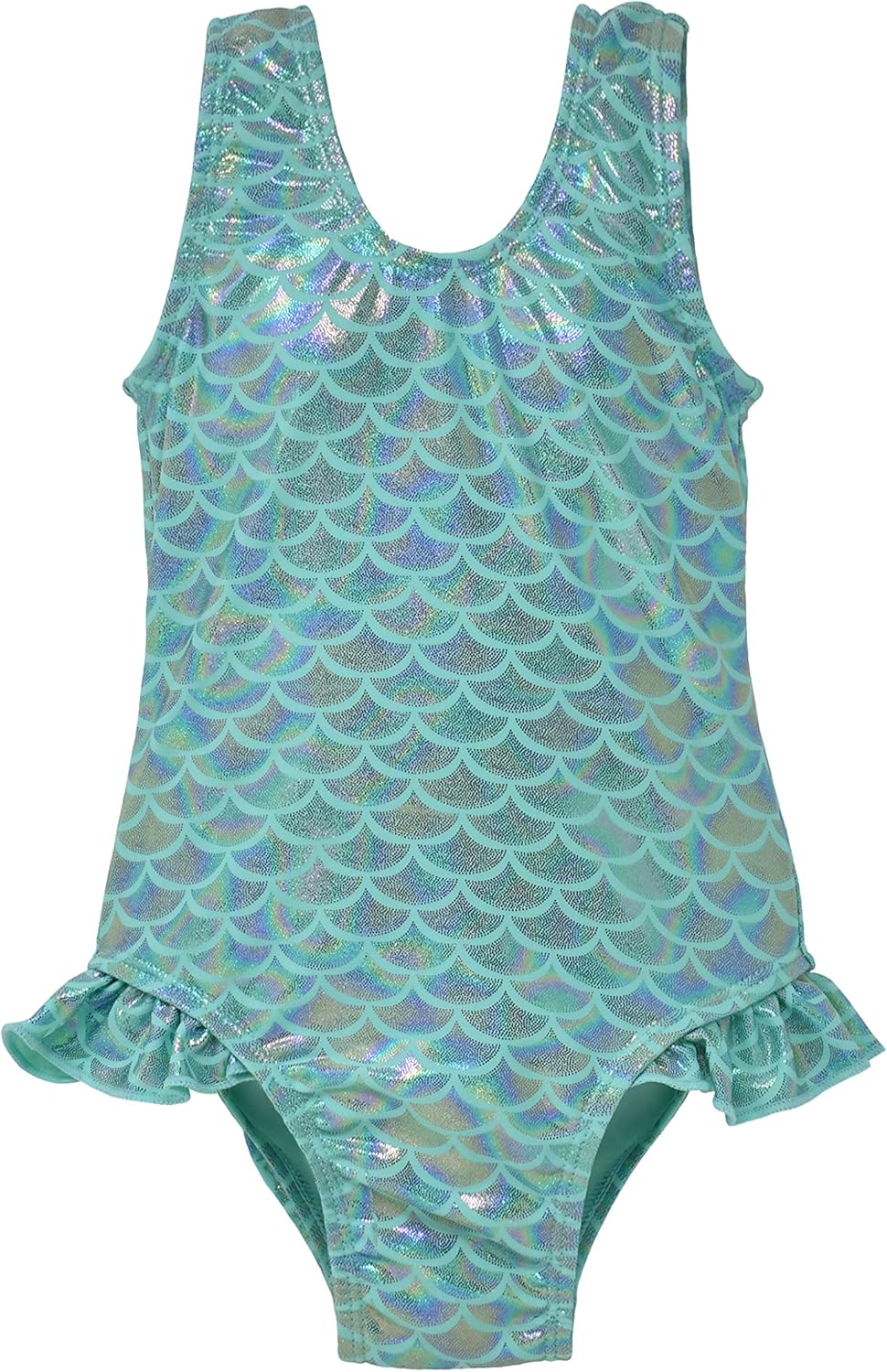 Flap Happy Baby Girl's UPF 50+ Delaney Hip Ruffle Swimsuit