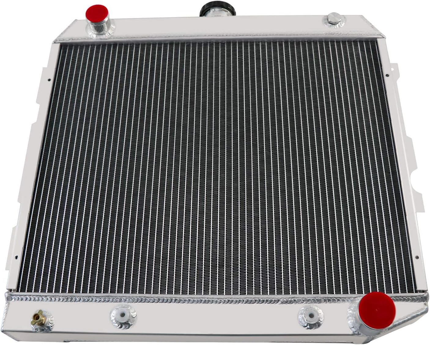 Charger Radiator 4 Row Core Radiator For 1970-1973 72 Dodge Charger Coronet Challenger Sapporo Plymouth Satellite 70 1971 1972 71 Full Aluminum Radiators