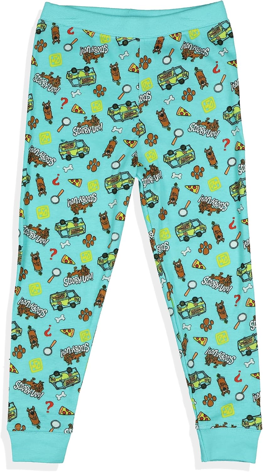 Scooby-Doo Pajamas Toddler Boys' Character Inspired Tight Fit Sleep Set