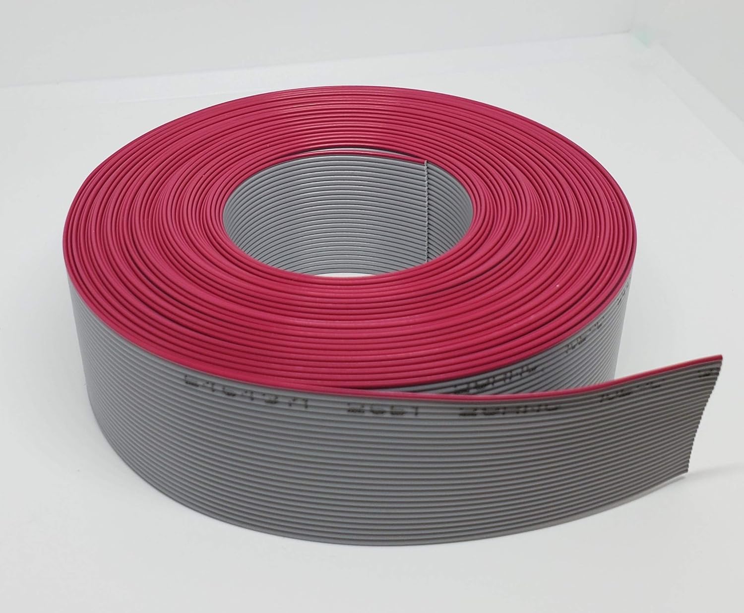 26P 10 Meters or 33 Feet Roll IDC Silver Flat Ribbon Cable for 2.54mm 0.1" Connectors, 26 Wire, 26 Conductors