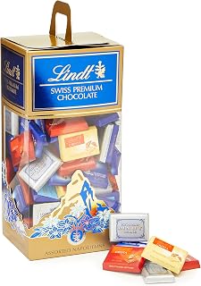 Lindt Swiss Premium Napolitains | Assorted Milk and Dark Chocolate Box Extra Large, 700g | Gift Present or Sharing Box for Him and Her | Christmas, Birthday, Celebrations, Congratulations, Thank you