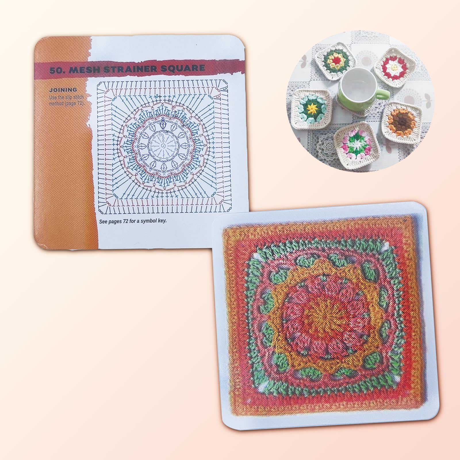 Coffret De Cartes The Granny Square Card Deck - EDITIONS SEARCH PRESS