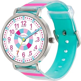 Lernuhr Kinder, Analoge Armbanduhr ab 5 Jahren, Jungen Mädchen