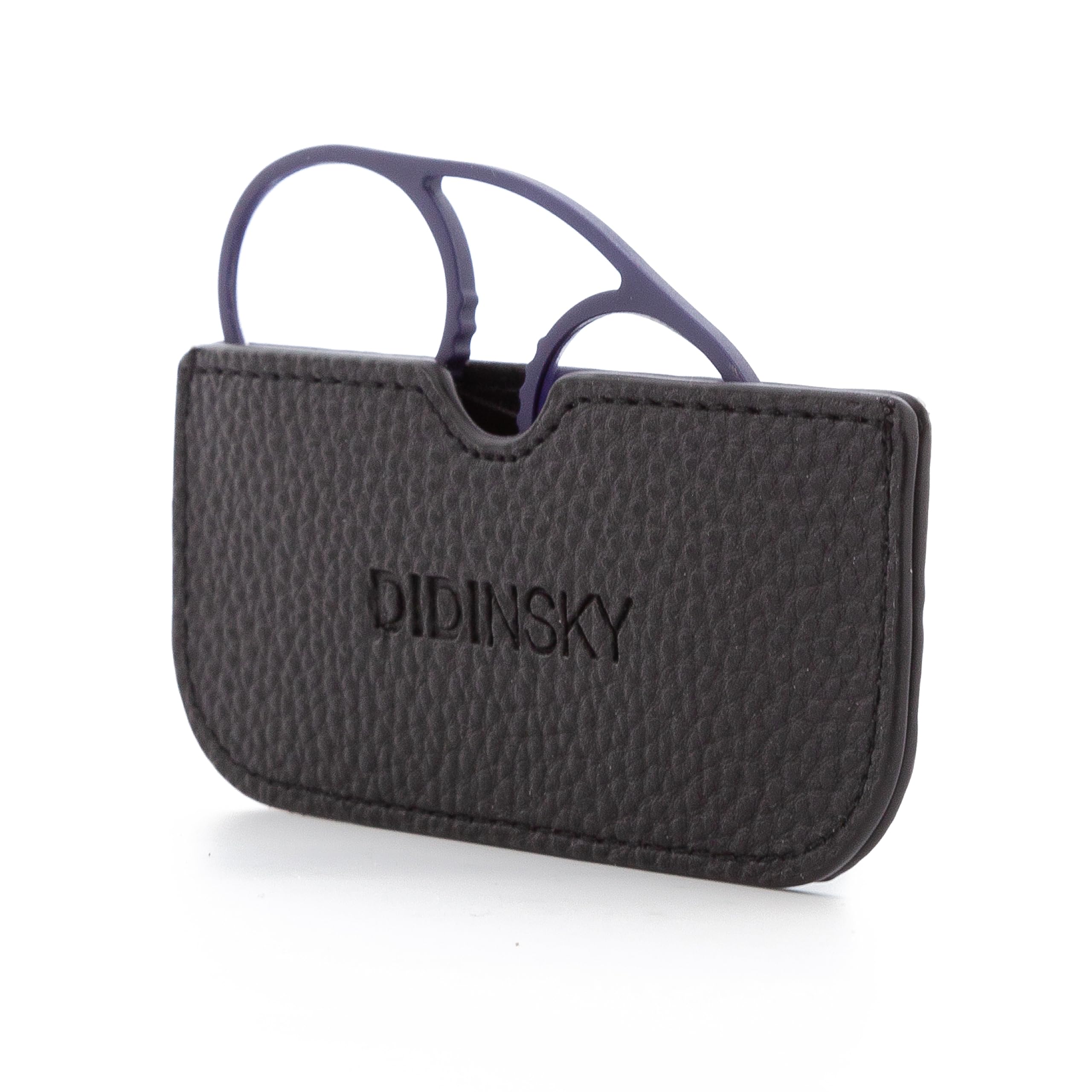 DIDINSKY Prado reading glasses, Round Indigo +2.0