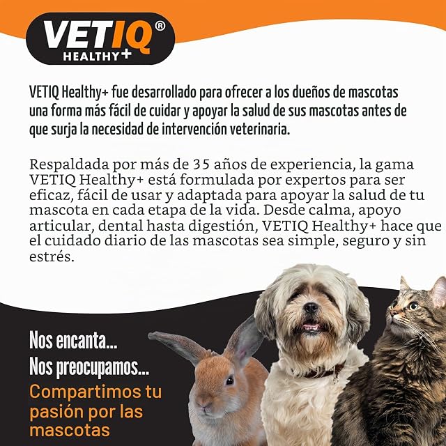 Foto 5 de 5 de Perrito VetIQ Gel para la dentición, 50 g, alivia el dolor de las encías