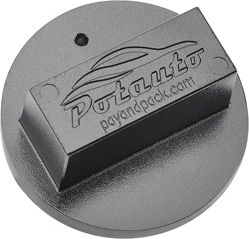 Potauto Adaptador Universal de Gato de Aluminio Jack Pad Jacking Puck Soporte Compatible con Vehículos Mercedes Benz 2000-Presente (Cantidad 1,