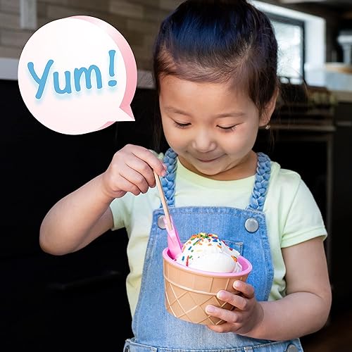 Miniatura 7 de Greenco cuencos y cucharas para postres y helados de colores vibrantes juego de 12 unidades