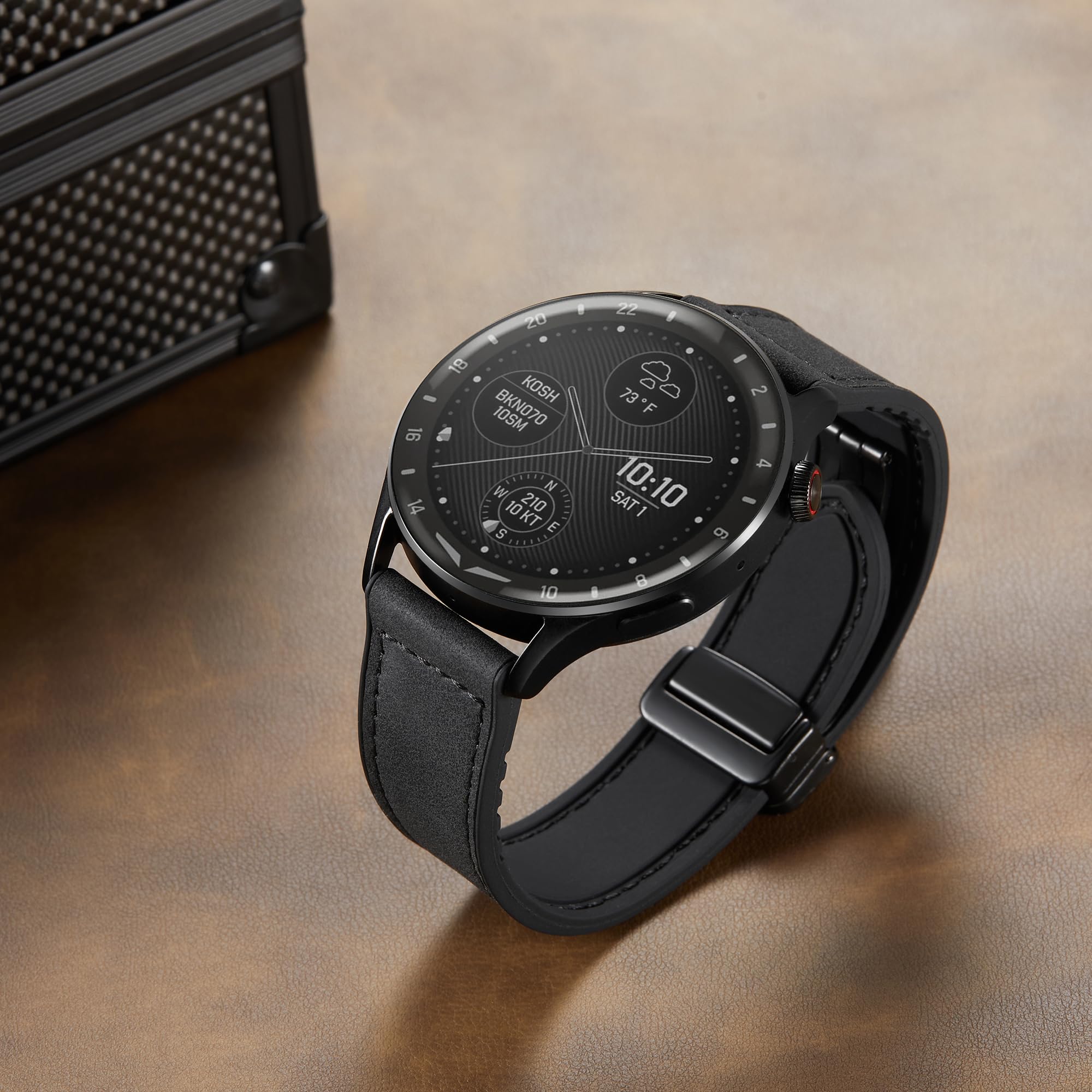 Koelaa Magnetisches Silikon-Armband 20 Mm – Ersatzband Für Amazfit GTR Mini, GTS 4, Samsung Galaxy Watch