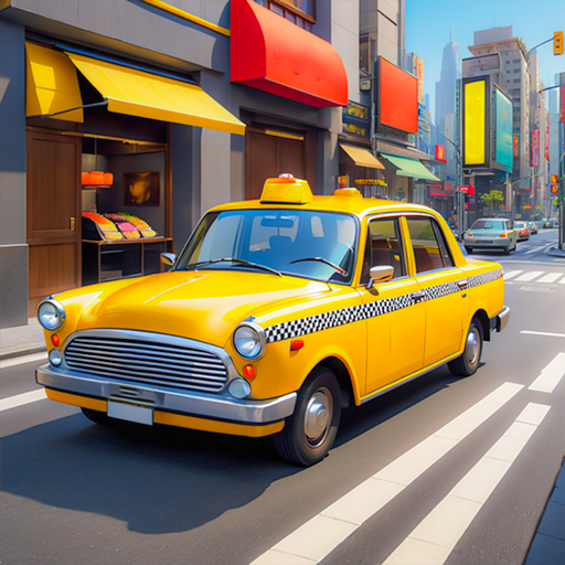 Taxifahrer-Simulator – Stadttaxi-Fahrspiel