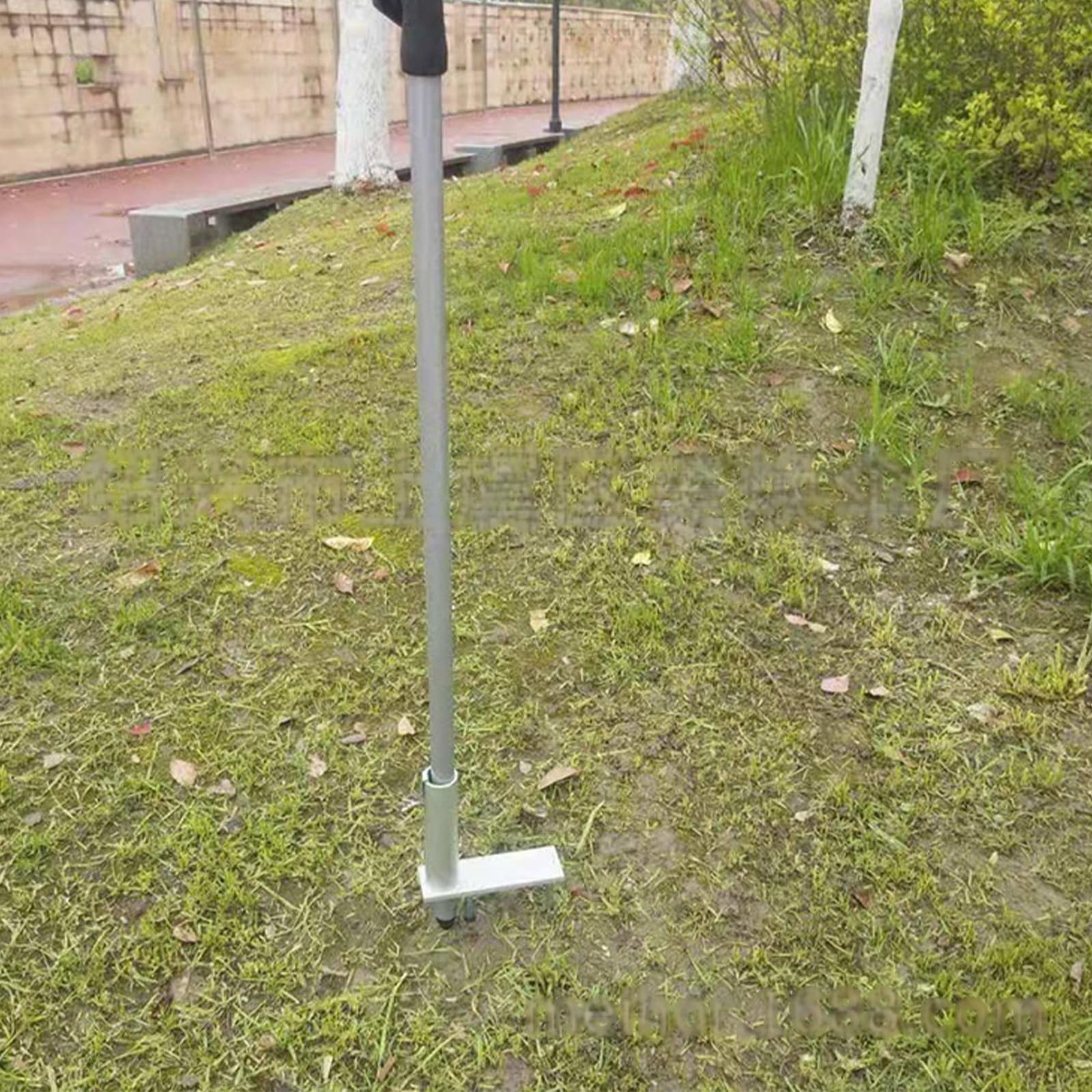 Kotwica do parasola ogrodowego, bardzo długie stabilizatory na kemping, plażę i patio, wytrzymałe słupki do podłoża dla stabilności parasola zewnętrznego