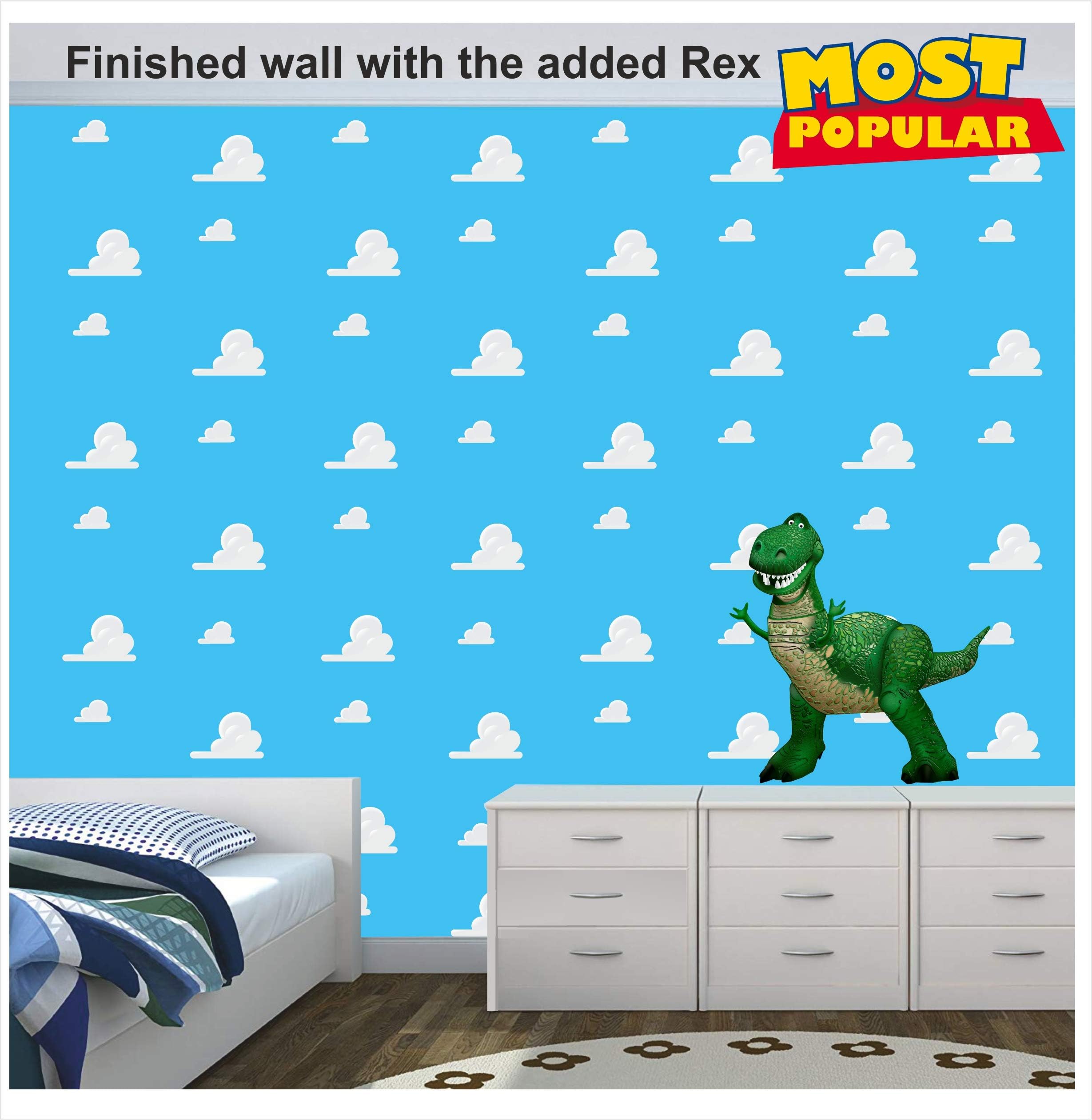 Toy Story Wall Stickers (Almost White 40)