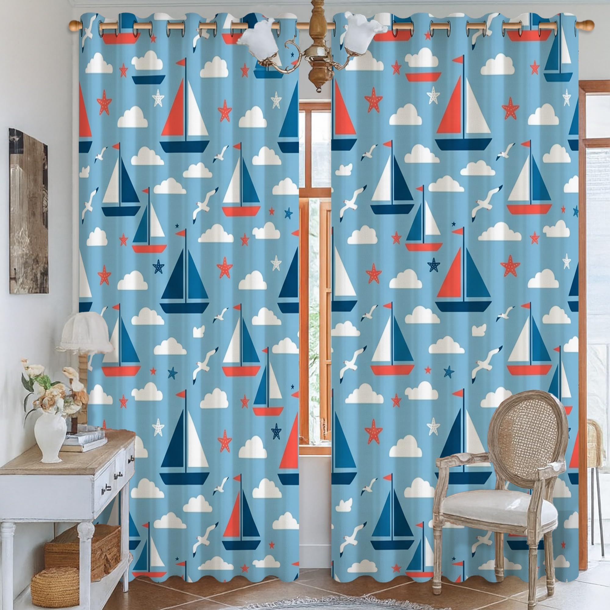 Rideaux occultants pour bloquer la chaleur et la lumière bleu