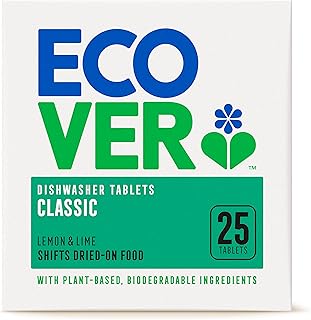 Ecover Classic Geschirrspüler-Tabletten, 25 Stück