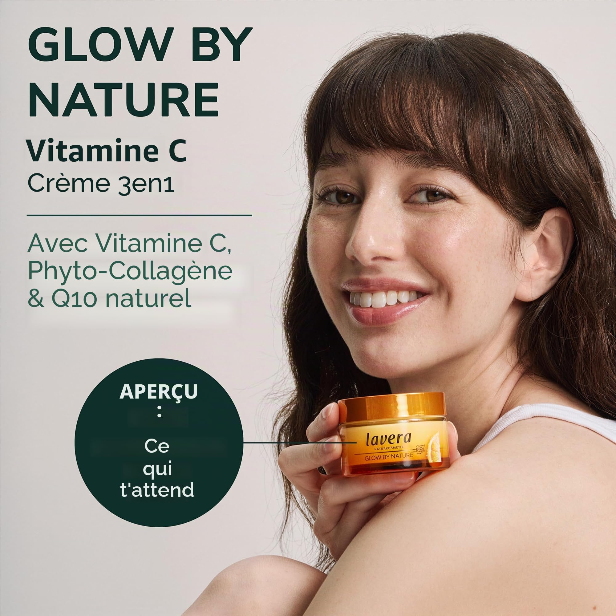lavera Calendrier de l'Avent 2025 – Calendrier de l'Avent beauté pour femme avec cosmétiques naturels – 24 surprises soins de la peau, soins du visage et maquillage d'une valeur de 170 € – Calendrier
