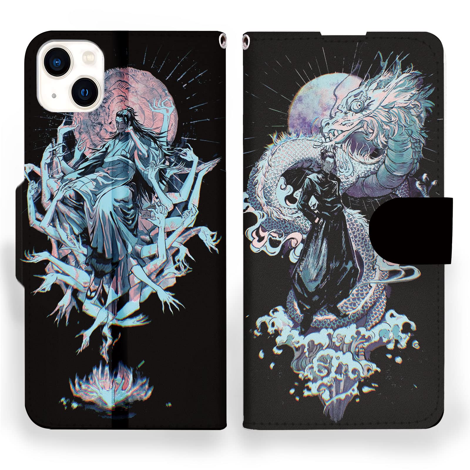 【9/7まで】　呪術廻戦　手帳型スマートフォンケース Amazon.co.jp: 呪術廻戦 スマホケース 手帳型 iphone x/xs