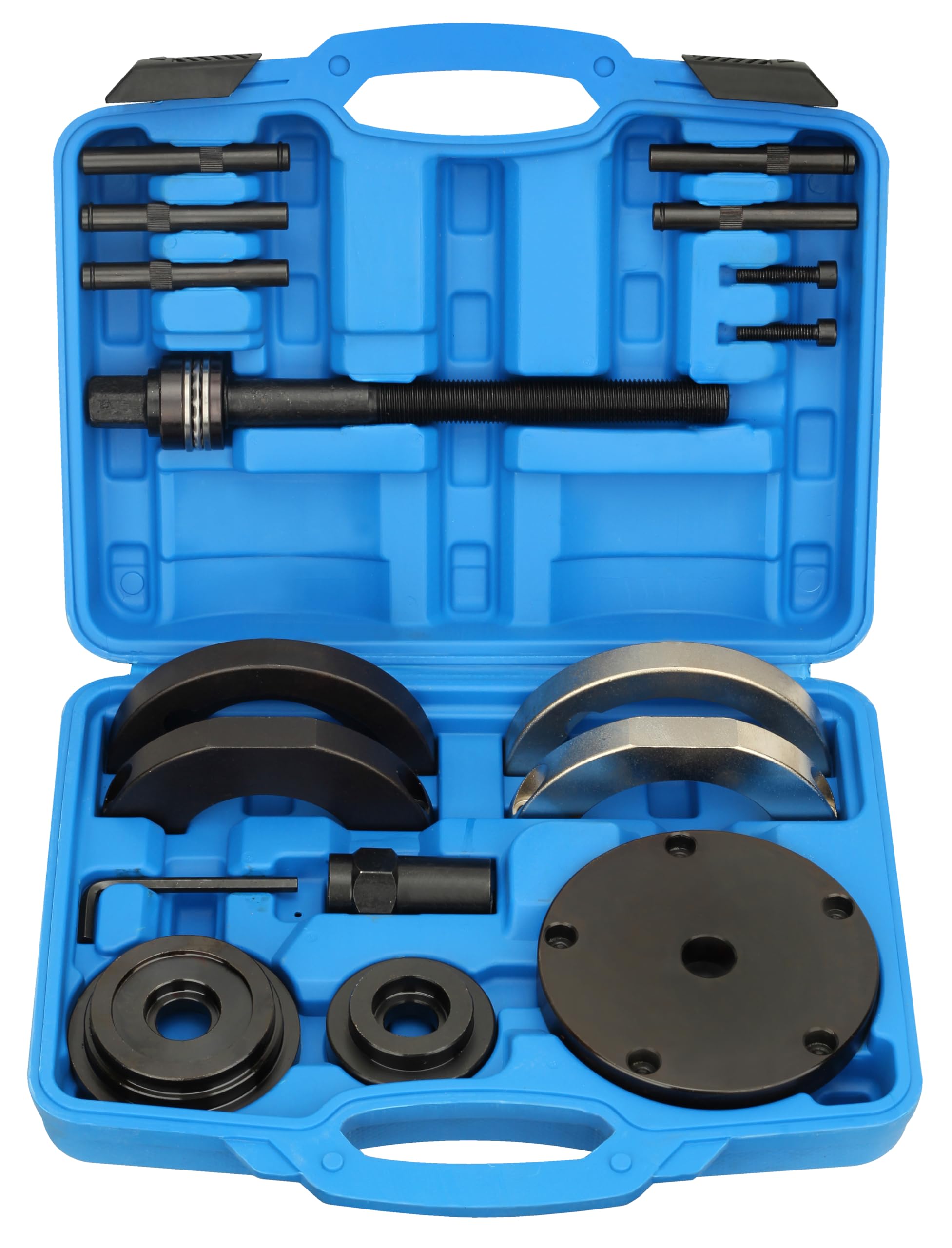 FreeTec 85 mm Cilindro de Almacenamiento Herramientas de Desmontaje de Rueda Cambio de Rodamientos Buje Coche Herramientas Extractor