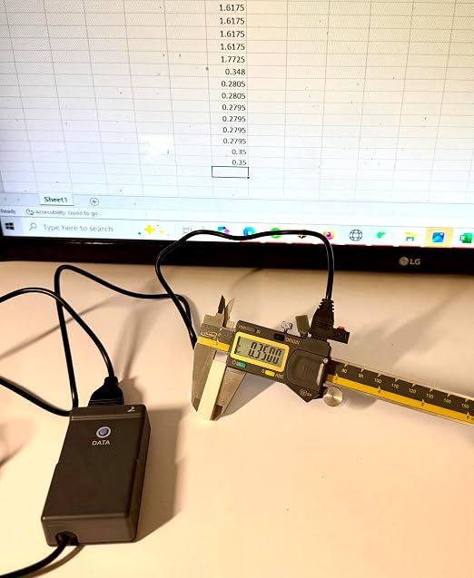 Calibrador digital iGAGING Absolute Origin 0-6" acero inoxidable miniatura 2